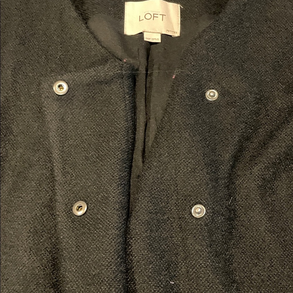 🧚‍♀️ LOFT Cropped Tweed Jacket - Picture 4 of 9